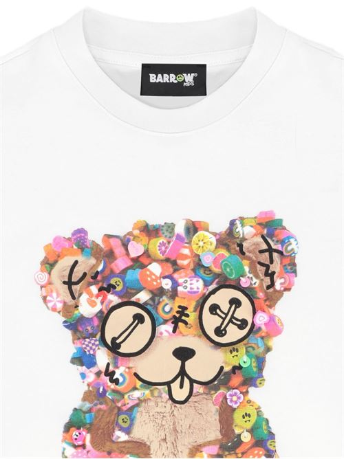 T-shirt bambina Barrow Kids bianca BARROW KIDS | JGTH177002